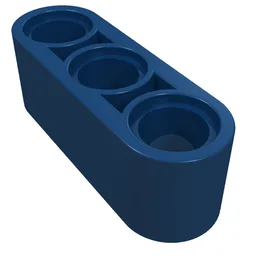 Technic Beam 1 x 3 Thick / Dark Blue