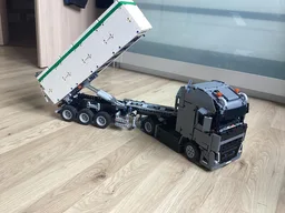 42078 C-Model Tipper Trailer (with optional PowerFunctions)