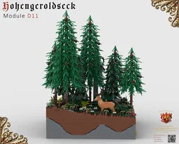 D11 Castle Hohengeroldseck - Ruins in the forest (Landscape Expansaion 1)