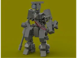 Military mecha inspired