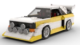 Audi Sport Quattro S1 Rally Car