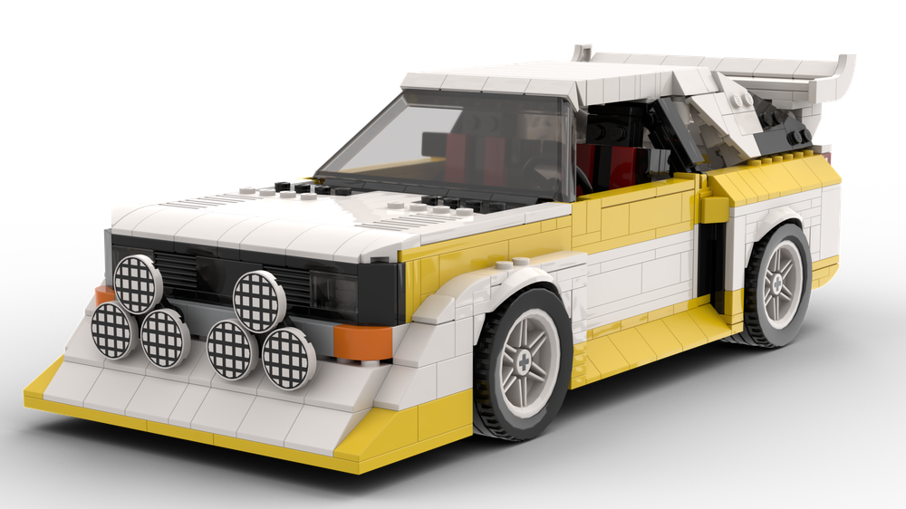Lego Audi Sport Quattro S1 Rally Car
