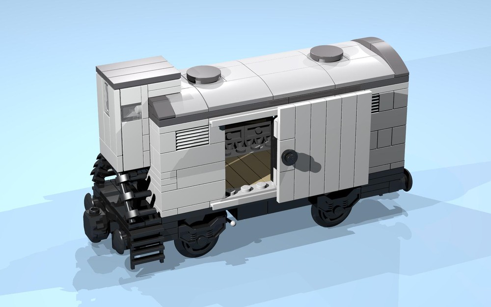 Lego 4-Wheel Reefer with Brakeman's Cab V.2