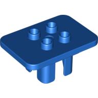 Lego Duplo Table 3 x 4 x 1 1/2 with 4 Top Studs / Blue