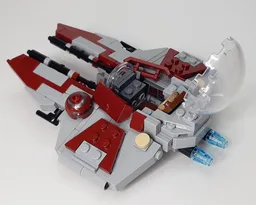 Obi-Wan's Red Eta-2 Interceptor