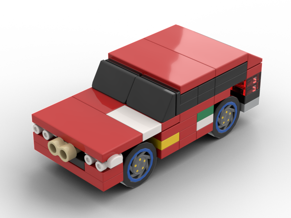 Lego Lancia Delta intergrale