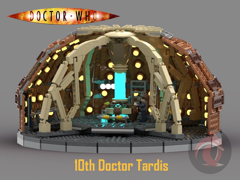 Lego Doctor Who - 10th doctor Tardis