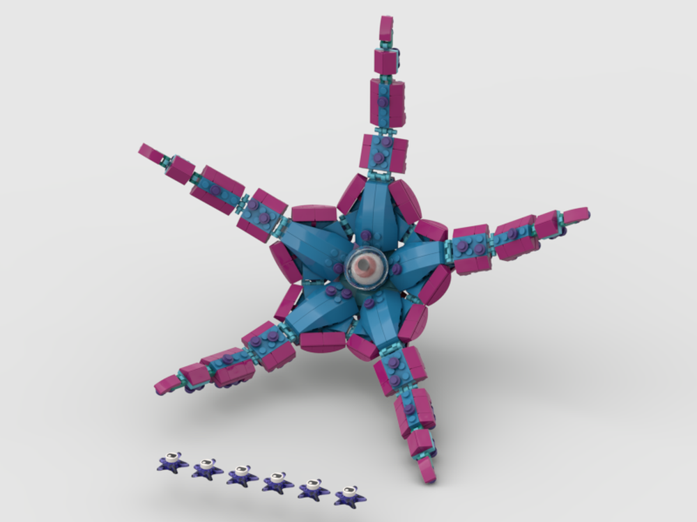 Lego Starro the Conqueror (Based on the MOC of CrockAlley)
