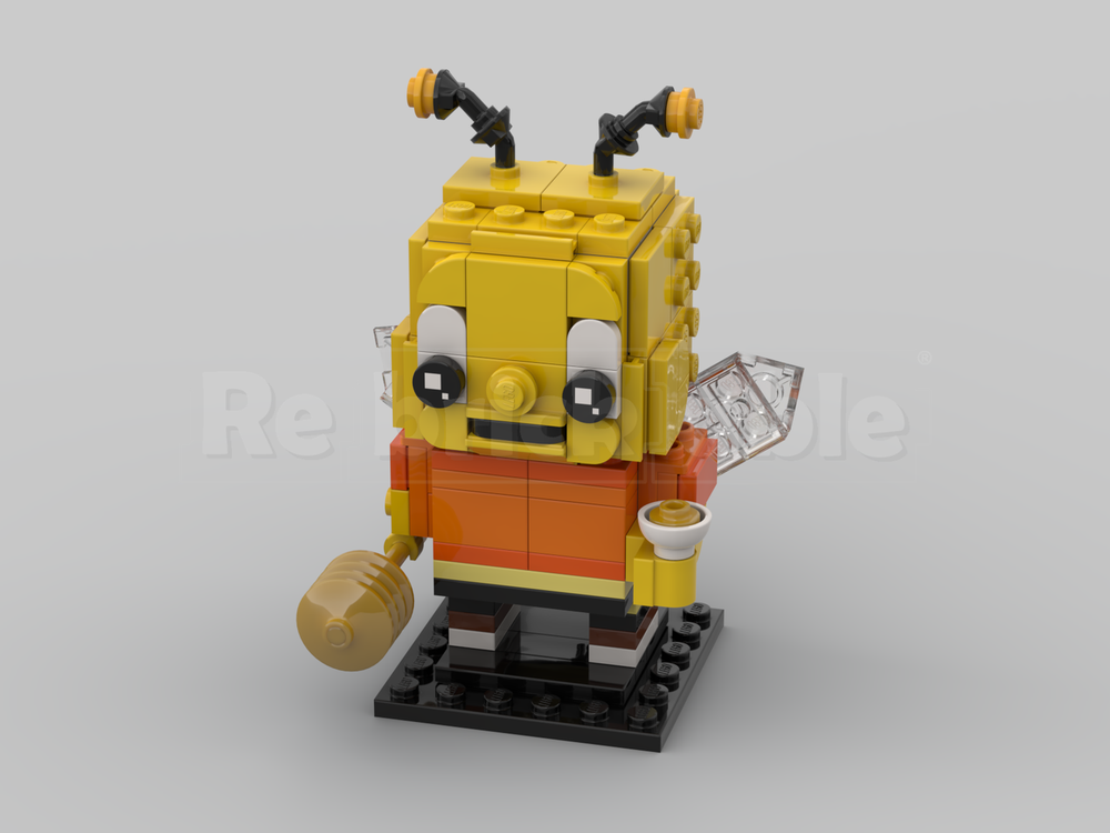 Lego Buzz the Bee Brickheadz (Honey Nut Cheerios)