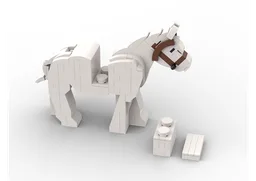 Scaled Lego Horse