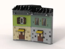 Reverse hinge building