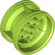 Wheel 43.2 x 26 Technic Racing Small with 6 Pinholes / Lime