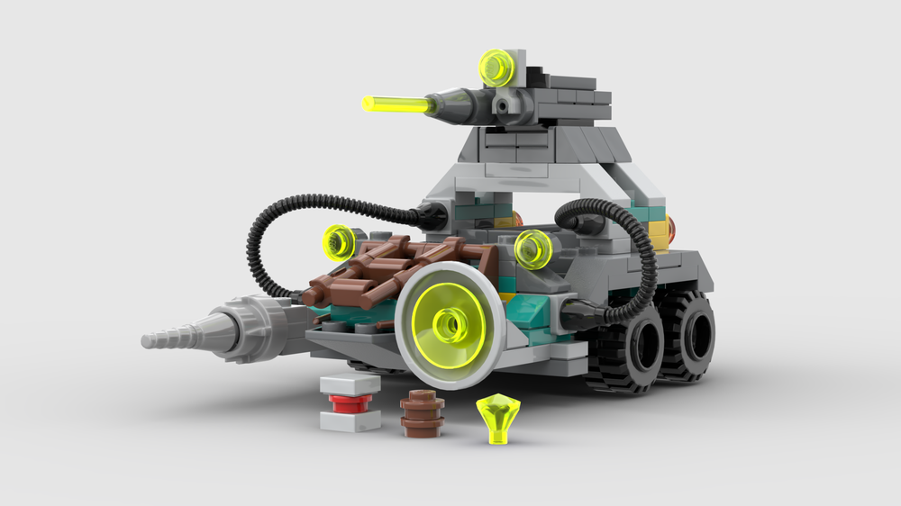 Lego Mini Rock Raiders - Chrome Crusher