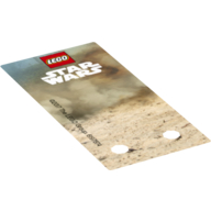 Lego Display Card, Set 40176 / White