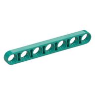 Lego Technic Beam 1 x 7 Thin / Dark Turquoise