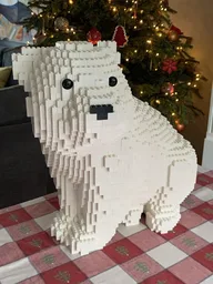 Lego Polar Bear Sitting 2021