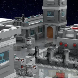 Modular Coruscant trooper base station