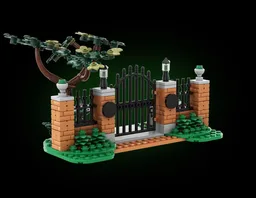 Front Gate - The Haunted Mansion