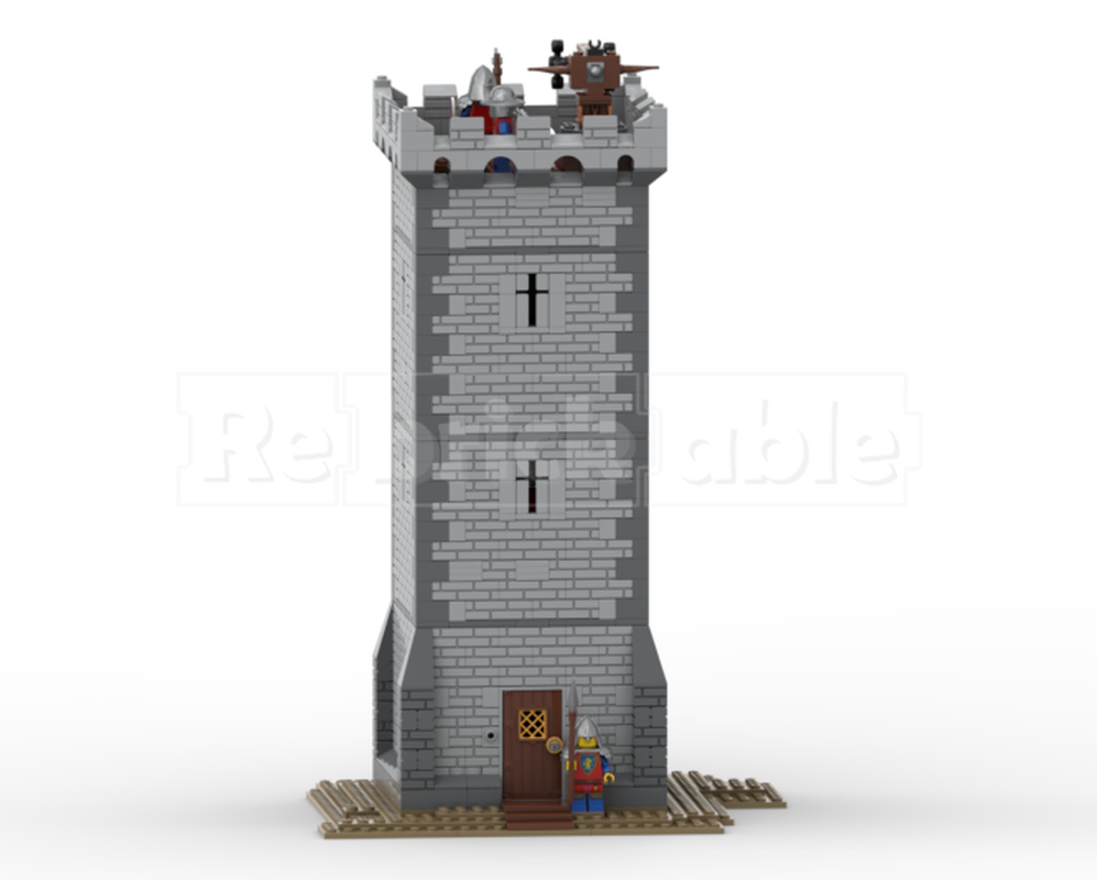 Lego Medieval Tower