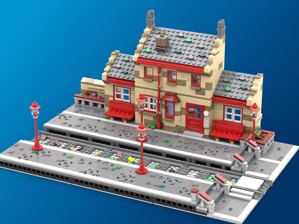 Lego Hogsmeade Station (HP / Modular Buildings)