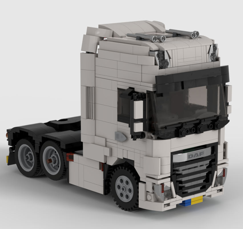 Lego PFx Brick powered DAF XF 6x2 Super Space Cab