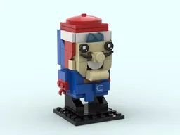 Dick Dastardly Brickheadz