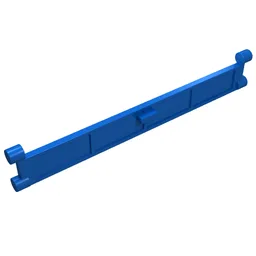 Garage Roller Door Section without Handle / Blue