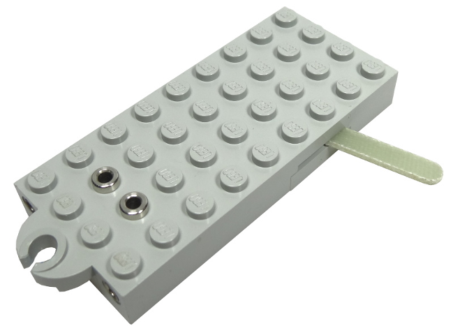 Lego Electric, Train 4.5V Automatic Pole Reverser Brick 4 x 9 with Magnet Holder