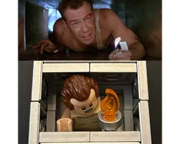 Die Hard Christmas Ornament