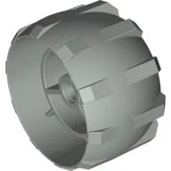 Wheel Hard Plastic Spoked / Light Gray