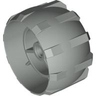 Lego Wheel Hard Plastic Spoked / Light Gray