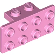 Bracket 1 x 2 - 2 x 4 / Bright Pink