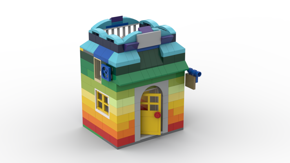 Lego 10698 Rainbow doll house ver1