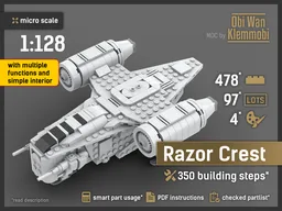 Micro Series Razor Crest, 1:128