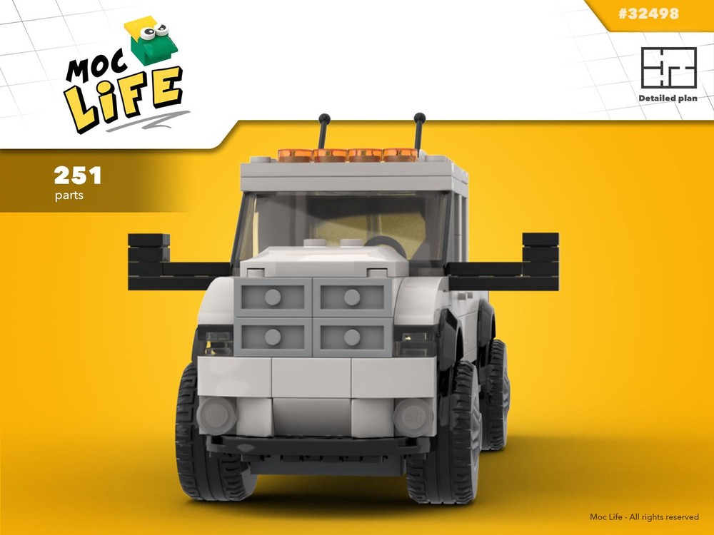Lego Ram 2500 quad cab long bed