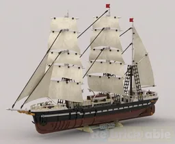 The Belem (Sailing Ship)