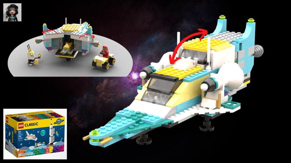 Lego 11022 Galaxy explorer
