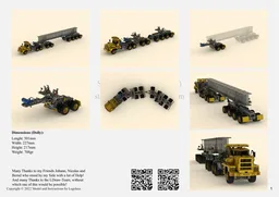 Dolly Trailer Combination with Beam
