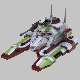 Republic TX-130T Fighter Tank - the Clone Wars
