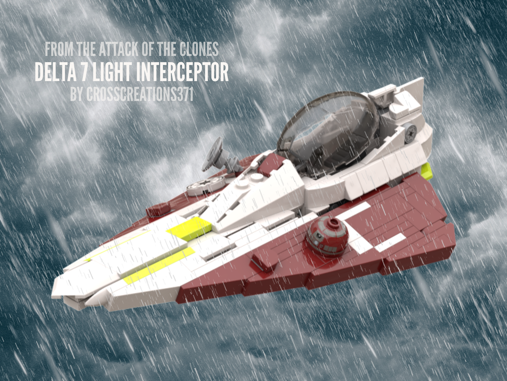 Lego Delta 7 Light Intercepter