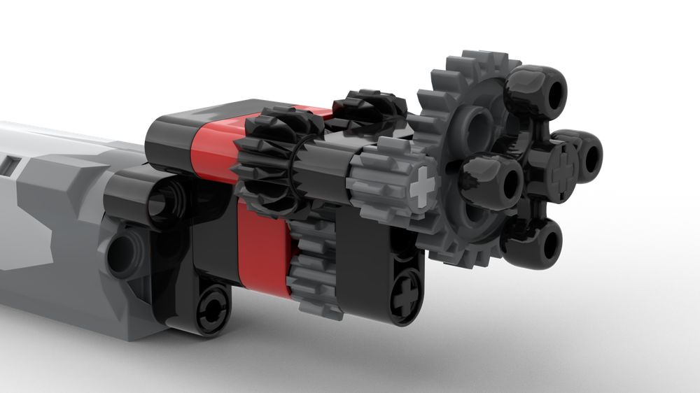 Lego Direction-Controlled Gearbox