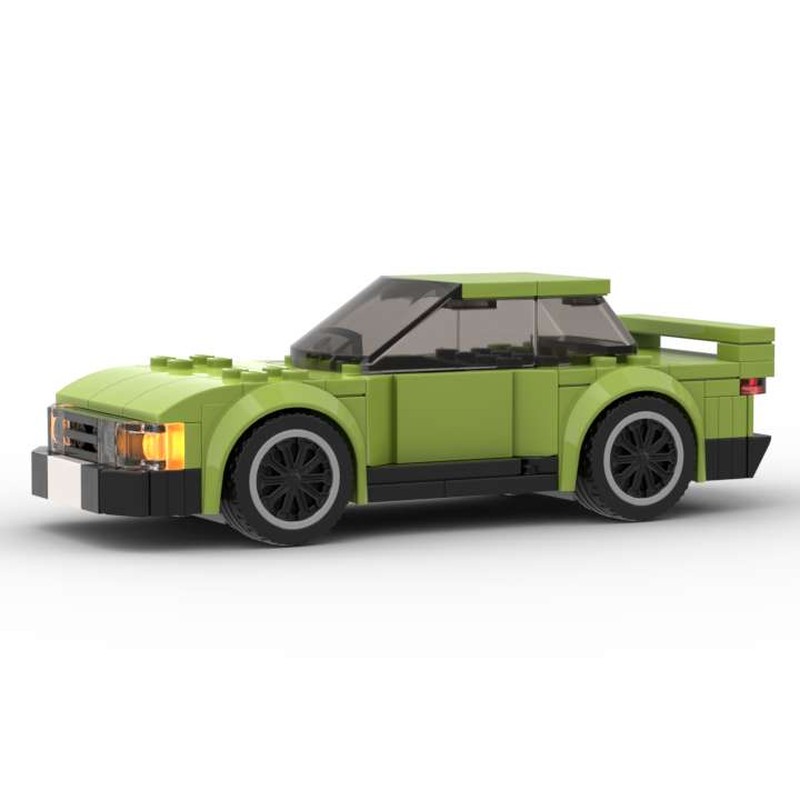 Lego Nissan S13 from Initial D Anime