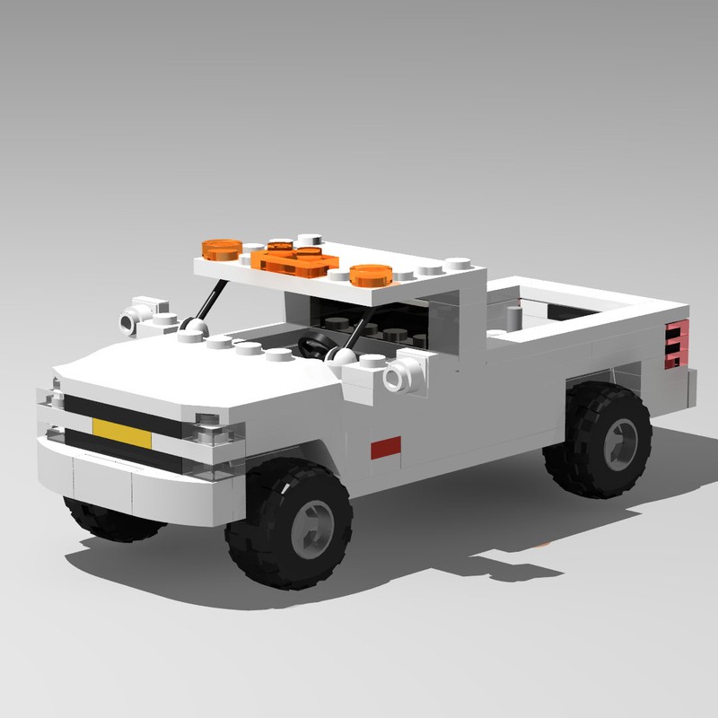 Lego 2006 Chevrolet Silverado 2500HD Duramax Diesel 2 Door