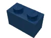 Brick 1 x 2 / Dark Blue