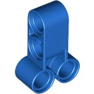 Technic Pin Connector Perpendicular Long / Blue