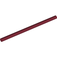 Lego Hose Rigid 3mm D. 8L / 6.4cm / Dark Red
