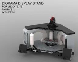 Diorama Display Stand for 75376 Tantive IV