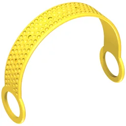 Strap with End Rings / Yellow