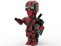 Dead-pool Lego Figure