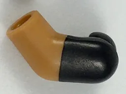 Arm, Left with Molded Black Short Sleeve  Pattern